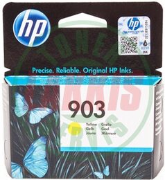 Inkoustová náplň HP 903, 315 stran originální - žlutá (T6L95AE)