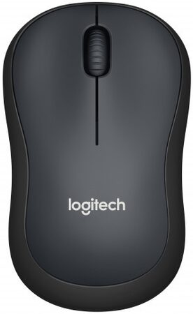 Myš Logitech Wireless Mouse M220 Silent / optická / 3 tlačítka / 1000dpi - černá (910004878)