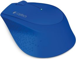 Myš Logitech Wireless Mouse M280 / optická / 3 tlačítka / 1000dpi - modrá