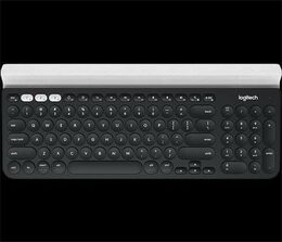 Klávesnice Logitech Wireless Keyboard K780 US - šedá/bílá (920008042)