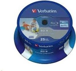 Disk Verbatim BD-R SL 25GB, 6x, 25-cake