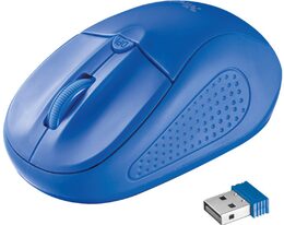 Myš Trust Primo Wireless / optická / 4 tlačítka / 1600dpi - modrá (20786)