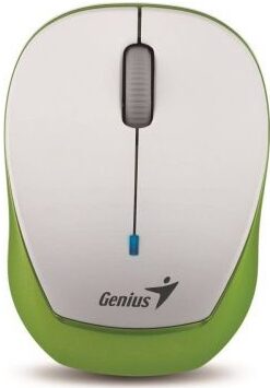 Myš Genius Micro Traveler 9000R V3 / optická / 3 tlačítka / 1200dpi - bílá/zelená