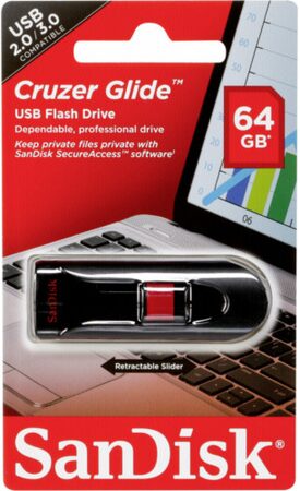 SanDisk Cruzer Glide 64GB SDCZ60-064G-B35