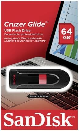 SanDisk Cruzer Glide 64GB SDCZ60-064G-B35