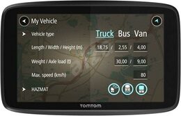 Navigace TomTom GO Professional 6250 EU, LIFETIME mapy