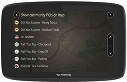 Navigace TomTom GO Professional 6250 EU, LIFETIME mapy