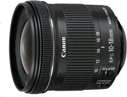 Objektiv Canon EF-S 10-18 mm f/4.5-5,6 IS STM + slun.clona EW73C + LC kit (hadřík na čištění)