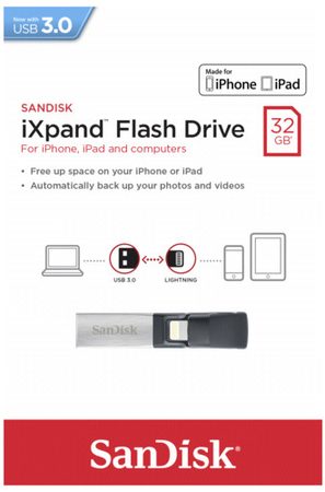 SanDisk iXpand 32GB V2 SDIX30C-032G-GN6NN