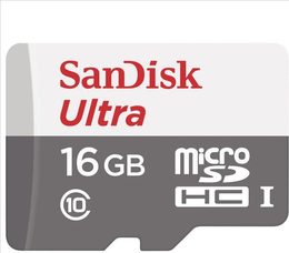 Paměťová karta Sandisk Micro SDHC Ultra 16GB UHS-I U1 (48R/48W)