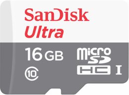 Paměťová karta Sandisk Micro SDHC Ultra 16GB UHS-I U1 (48R/48W)