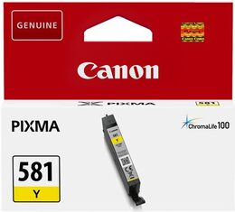 Inkoustová náplň Canon CLI-581 Y, 99 stran - žlutá