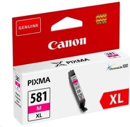 Inkoustová náplň Canon CLI-581XL M, 225 stran - purpurová