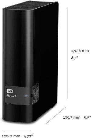 HDD ext. 3,5" Western Digital My Book 3TB - černý