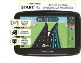 Navigace TomTom START 42 Regional CEE, LIFETIME mapy