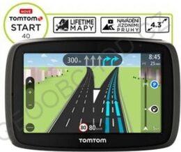 Navigace TomTom START 42 Europe, LIFETIME mapy