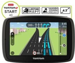 Navigace TomTom START 42 Europe, LIFETIME mapy