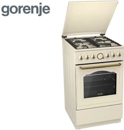 Sporák komb. Gorenje K52CLI, retro