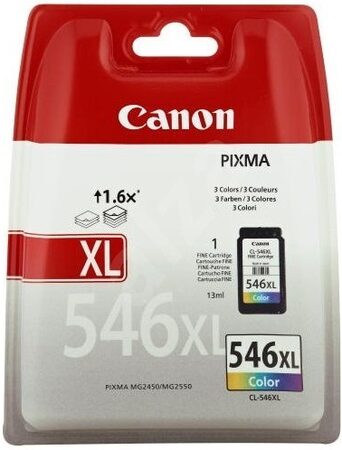 Inkoustová náplň Canon PG-545XL + CL-546XL- originální, 400/300 stran Photo Value Pack - CMYK