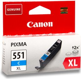 Inkoustová náplň Canon CLI-551 XL, 660 stran Photo Value Pack, CMYK