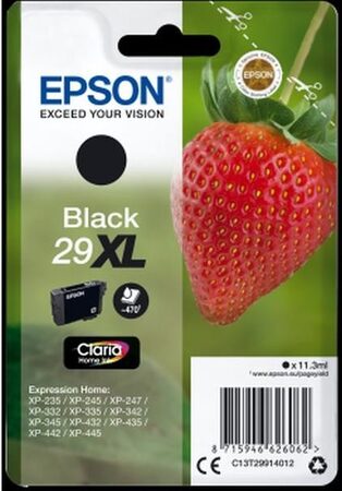Inkoustová náplň Epson 29XL, 470 stran - černá