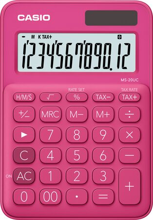 Kalkulačka Casio MS 20 UC BK - černá