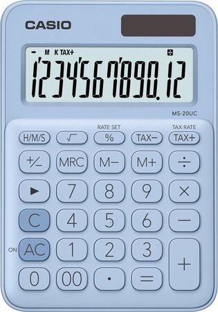 Kalkulačka Casio MS 20 UC BK - černá