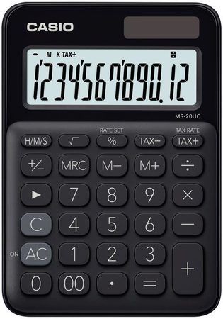 Kalkulačka Casio MS 20 UC YG - žlutá