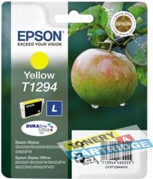 Inkoustová náplň Epson T1294, 7 ml - žlutá