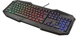 Klávesnice Trust GXT Gaming 830-RW Avonn CZ/SK - černá