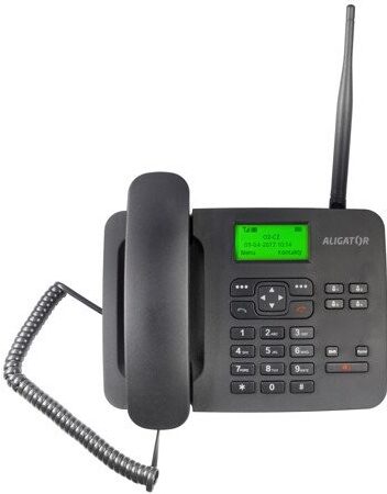 Domácí telefon Aligator T100 (stolní) - černý