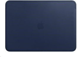 Pouzdro Apple Leather Sleeve pro MacBook Pro 13 - půlnočně modrý