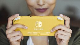 Herní konzole Nintendo Switch Lite - šedá