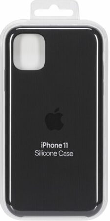 Kryt na mobil Apple Silicone Case pro iPhone 11 - černý