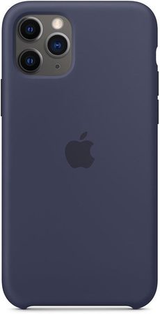 Kryt na mobil Apple Silicone Case pro iPhone 11 Pro - půlnočně modrý
