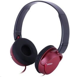 SONY sluchátka MDR-ZX310,červ.