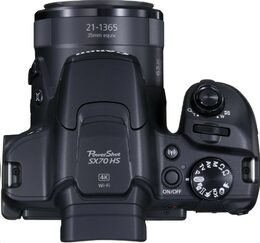 Fotoaparát Canon PowerShot SX70 HS, černý