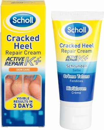 Scholl Krém na rozpraskané paty s keratinem 60 ml