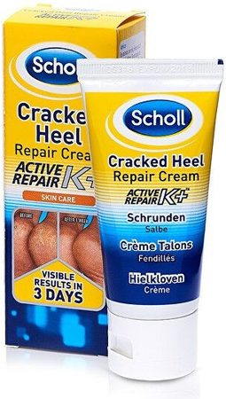 Scholl Krém na rozpraskané paty s keratinem 60 ml