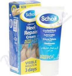 Scholl Krém na rozpraskané paty s keratinem 60 ml