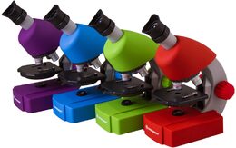 Bresser Junior 40x-640x Microscope, violet (70121)