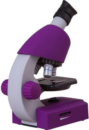 Bresser Junior 40x-640x Microscope, violet (70121)