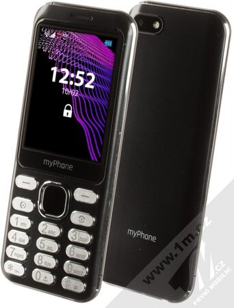 Mobilní telefon myPhone Maestro, stříbrný
