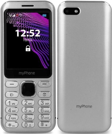 Mobilní telefon myPhone Maestro, stříbrný
