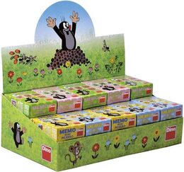 Minipexeso Krtek 6,5x9cm společenská hra v papírové krabičce 40ks v boxu