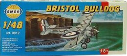 Směr Model Bristol Bulldog 1:48 15,3x21,1cm v krabici