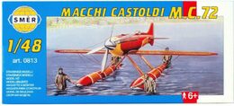 Směr Model Macchi Castoldi M.C.72 1:48 17,5x19cm v krabici 31x13,5x3,5cm