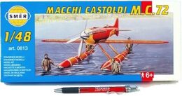 Směr Model Macchi Castoldi M.C.72 1:48 17,5x19cm v krabici 31x13,5x3,5cm