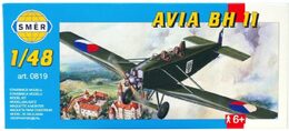 Směr Model Avia BH 11 1:48 13,2x19,4cm v krabici 31x13,5x3,5cm