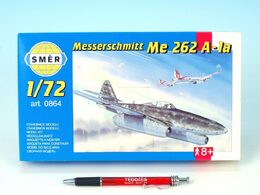 Směr Model Messerschmitt Me 262A 1:72 14,7x17,4cm v krabici 25x14,5x4,5cm